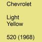 Preview: Chevrolet, Light Yellow, 520 (1968).